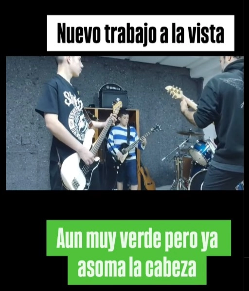 Grupo Música Punk Rock Adolescente